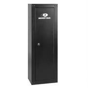 Mossy Oak 8 Gun Security Cabinet, 17-inch x 11-inch, Key Lock, Black