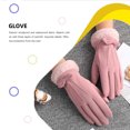 thumbnail image 4 of Jumpingount Guantes de invierno para mantener el calor Estilo simple Hermosa pantalla táctil Guante de mujer Accesorio de ropa Calentadores de Type3 NO3, 4 of 6
