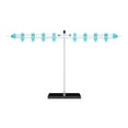 thumbnail image 1 of Tnarru Lever Principle Teaching Instrument Leverage Ruler with Bracket Physical Mechanics Experiment Sturdy Physical Experiment , Measuring Range 20, 1 of 8