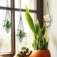 thumbnail image 1 of unbranded 4Ud Estante Colgante De Metal Para Plantas De Aire Hogar Color Negro, 1 of 8