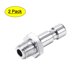 thumbnail image 1 of Enchufe Macho para Manguera de Aire Uxcell G1/8 10PM Conector Rápido 2Pcs, 1 of 5