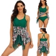 thumbnail image 2 of Trajes de baño para mujer Traje de playa de encaje Push Up Vendaje Acolchado Traje de baño Control de barriga Traje de baño de dos piezas Fridja  nalpqowj20550, 2 of 7