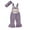 Purple, variant on Musuos Baby Girl Fall Cute Overalls 3M-24M Bear Embroidery Sleeveless Flared Romper Jumpsuit and Headband Set