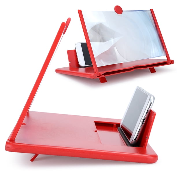 Lupa de Pantalla de 12" para Teléfono Inteligente Lupa de Pantalla de Teléfono Móvil 3D HD con Protección contra la Radiación Pantalla HD Expandible de Video Compatible con ANGGREK Otros