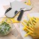 thumbnail image 3 of French Fries Shovel, Stainless Steel Popcorn Scoop French Fry Bagger, Chip Bagger, 3 of 4
