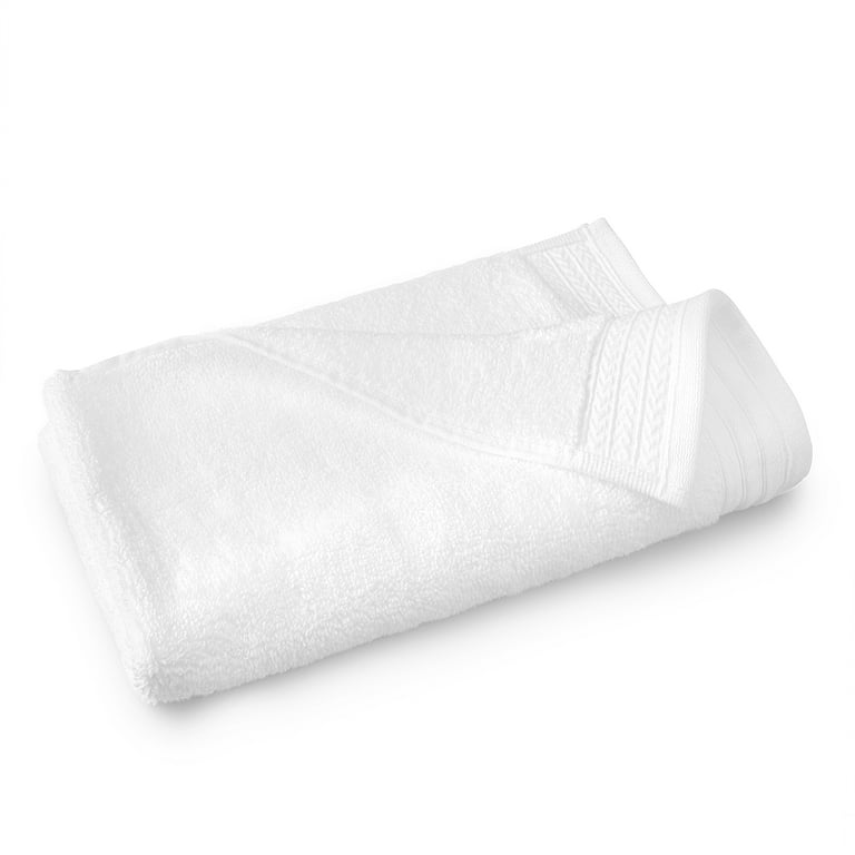 120g White Cotton Hotel Towel with Logo Printing in 2023