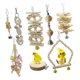 thumbnail image 4 of 8 Piezas de Juguetes para Columpios para Pájaros, Jaula para Loros, Juguetes de Y Ratán para Jaulas para Pájaros Salvador Dali Pet Birds Parrot Chew Toys, 4 of 9