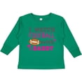 thumbnail image 3 of Inktastic I Watch Football with My Daddy Boys or Girls Long Sleeve Toddler T-Shirt, 3 of 5