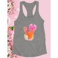 thumbnail image 3 of Mom Baby Watercolor Art Racerback Tank Women -Image by Shutterstock, Female XX-Large, 3 of 4