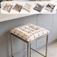thumbnail image 7 of DAMAI Solid-Color Seat Cushion With Floral Pattern, 16x16 Inches Cushion Chair Cushion Pads for Dining Chairs, Tufed Chair Pads for Outdoor Furniture, Spring Home Decor, 7 of 7