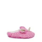 Dearfoams Girls Pile Clog Slippers