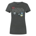 thumbnail image 1 of Star Wars Womens Badges T-Shirt, 1 of 2