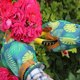 thumbnail image 3 of 1 par de guantes de jardinería para mujer, cuero de vaca, adecuados para trabajar en el jardín, transpirables y cómodos Adepaton CPB-US-DYP729, 3 of 5
