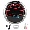 thumbnail image 3 of FLAMEEN Speedometer, 3 3/8in Odometer Dust‑proof For Ships/yachts/outboard Motors, 3 of 8