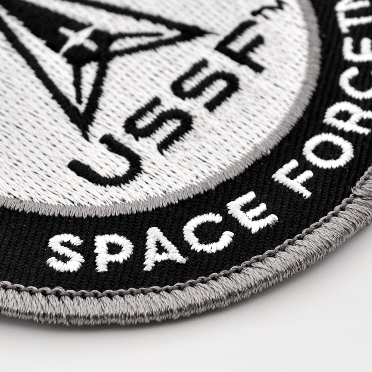 PinMart's Officially Licensed U.S. Space Force Round Logo Embroidered Patch – Iron On - 10 Pack