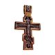 thumbnail image 5 of Collar con colgante de crucifijo y cruz retro de Jesús, collar con colgante para hombre doble color, 5 of 9