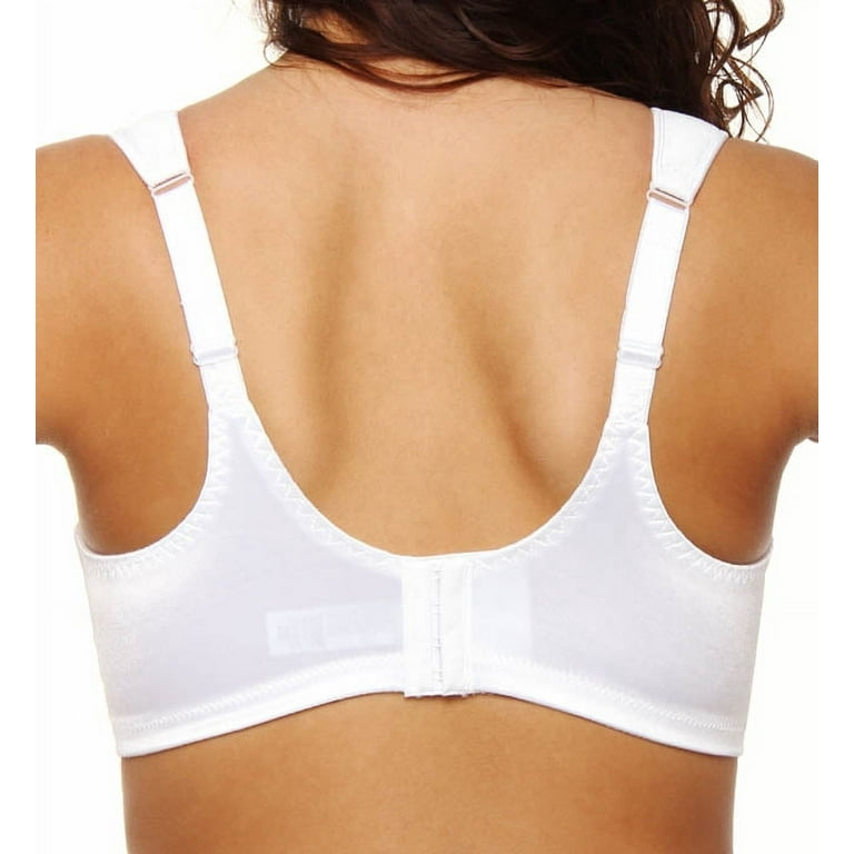 JUST MY SIZE Comfort Strap Women`s Satin Wirefree Minimizer Bra