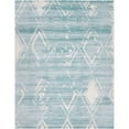 thumbnail image 2 of Jill Zarin Uptown Carnegie Hill Turquoise Area Rug, 2 of 6