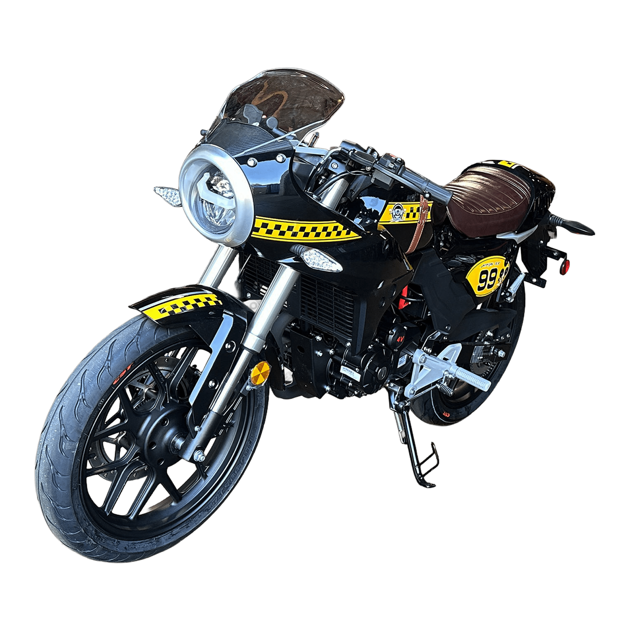 Lifan KPM RS 200 Fuel-Injected Motorcycle – 6-Speed Street Legal Café Racer Style