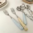 thumbnail image 2 of Vajilla creativa Ins de 2 piezas, cuchara de cordero, tenedor, cuchara de arroz, husillo, tenedor de pastel, acero inoxidable, accesorios de cocina Fivean unisex, 2 of 2