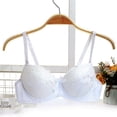thumbnail image 2 of Lace Floral Full Coverage Underwire Bra T-shirt Bras for Women,38B, 2 of 2