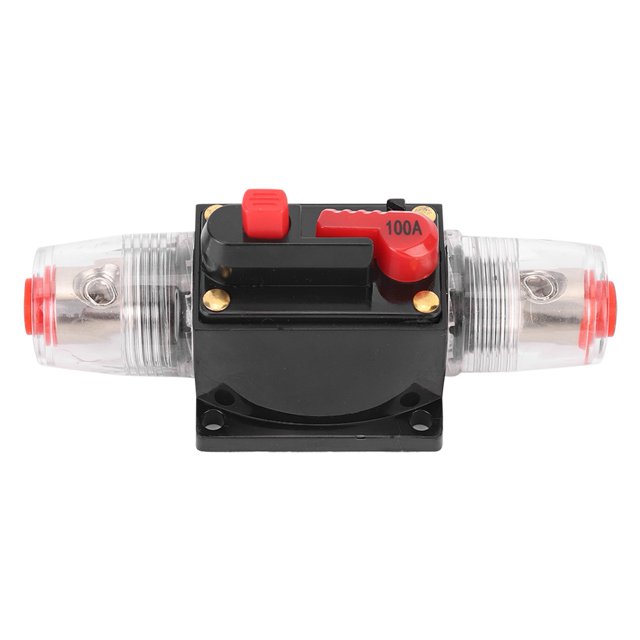 Auto Reset Circuit Breaker, Safe Durable Professional Car Circuit Breaker For Car Audio / Video System For Boat For Bicycles 100A
