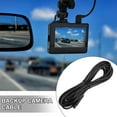 thumbnail image 3 of Unique Bargains 6 Pin 13.12ft 400cm Backup Camera Extension Cable Dash Camera Cord Wires Car Rear View Camera, 3 of 6