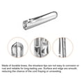thumbnail image 3 of Unique Bargains 40Pack 4x20mm Metal Shoelace Tips Open Mouth Shoelace Repair Cords End Tips Silver, 3 of 6
