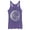 Purple Heather, variant on Women's CHIN UP Halloween Witch Please Racerback Tank Top Purple Heather X Small