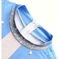 thumbnail image 5 of Guvpev Halloween Princess Costume for G'irls, Halloween Cosplay Jumpsuit with Pantskirt & Gloves, Fancy Dress Up Outfit for Role Play, Birthday Party & School Stage Event, 5 of 8