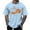 Light Blue, variant on Mens Graphic T Shirts Halloween Crying Pumpkin Printing Casual Short Sleeve Crew Neck Tees Comfortable Breathable Trendy Spring Summer Fall Shirts for Men Black L