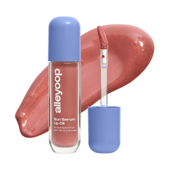 Aceite labial ALLEYOOP Sun Serum SPF 40, hidratante para labios con color