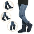 thumbnail image 4 of Snow Boots for Women, Warm Boots Waterproof Short Winter Boots Side Zipper Anti Slip Boots Ankle Snow Bootie Comfort Shoes, 4 of 8