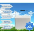 thumbnail image 5 of Insulated Styrofoam Cooler, 22 qt Capacity, with Carrying Handle, 5 of 6