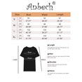 thumbnail image 4 of XCHQRTI Inspirational T Shirts for Women You Are Braver Than You Believe Funny Saying Crewneck Casual Top, 4 of 7