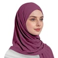 thumbnail image 4 of Daznico Scarf for Women, Elegant Chiffon Pearl Scarf Wrap Shawl for Summer Lightweight Versatile Headband Neckwear, 4 of 6