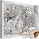 thumbnail image 1 of Tablero de corcho - Copenhagen Plan [Cork Map] Medidas 60X40, 1 of 5