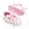 Infant Baby Girls Shoes NonSlip Bowknot Princess Dress Mary Jane Flats Toddler First Walker