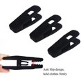 thumbnail image 4 of Pinzas de terciopelo TOFIIGREM negras, 40 unidades, para pantalones y esquís, 4 of 9