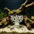 thumbnail image 6 of BingTong Artificial Corals For Aquarium Decoration, Lifelike Simulated Coral Decor,Realistic Small Reef Ornaments For Fish Tank, Beach Theme Room Decoration D-White, 6 of 6