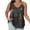 Black, variant on fatyb Womens Plus Size Sequin Tank Tops V Neck Sparkly Sleeveless T-Shirts Loose Glitter Club Party Tops