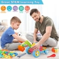 thumbnail image 3 of Juguete de construcción MOONTOY STEM 6 en 1, 118 piezas para niños de 3 a 8 años, 3 of 7