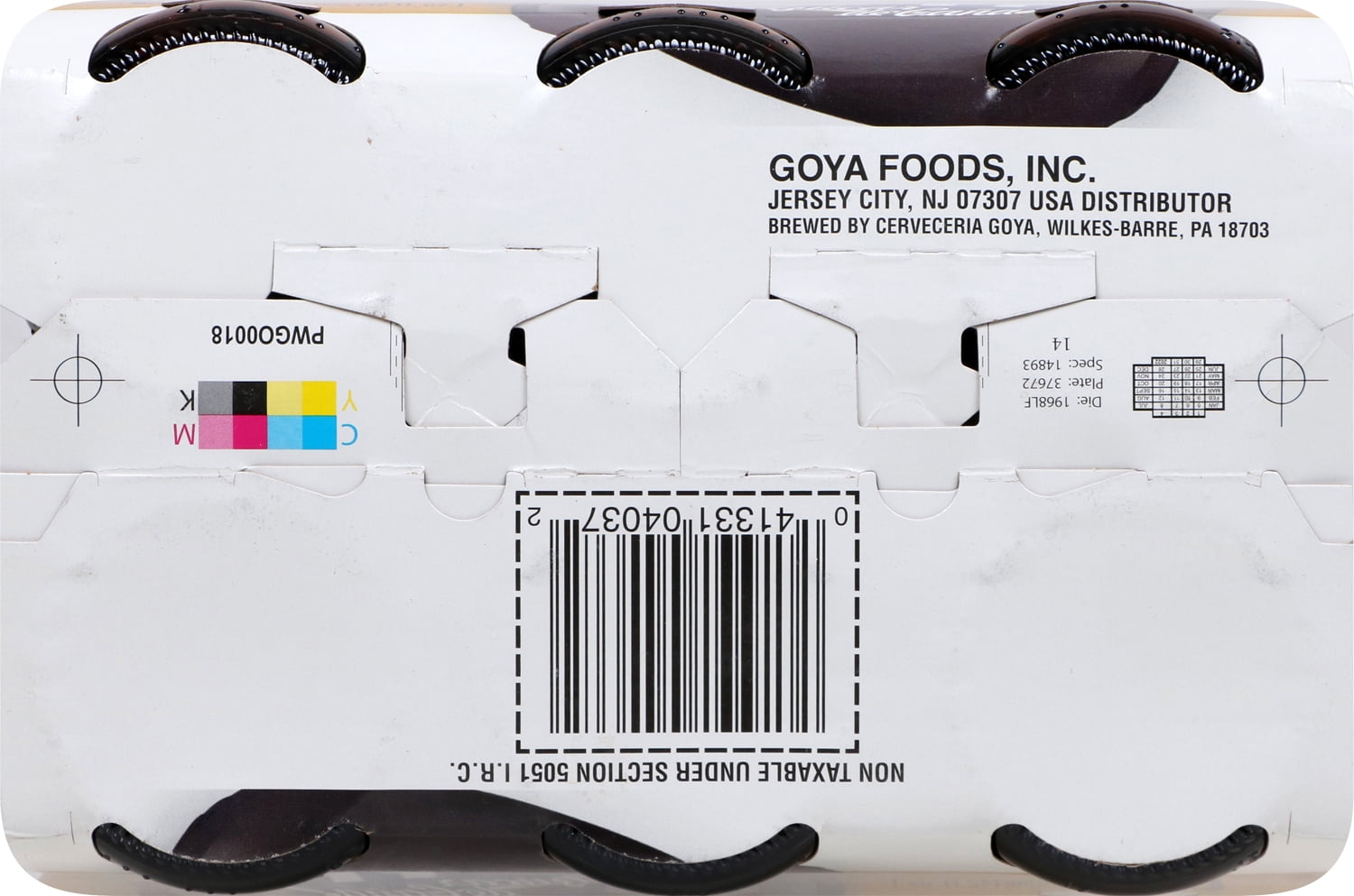 Goya Malta Clasica Cane Sugar Drink, 6pk, 7 oz Bottles