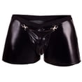 thumbnail image 1 of Gibobby Lencería sexy de encaje para dormir Calzoncillos Lencería artificial Body Cuero Abierto Hombres Íntimos(Negro, L), 1 of 3