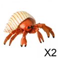 thumbnail image 1 of Figuras de animales,Figura de animal marino ermitaño,juguete para niños,Suministros para fiestas con material didáctico marino artificial,Estatuas Playset Acuario Colección Juego de, 1 of 8