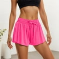 thumbnail image 5 of Athletic Running Shorts for Women Summer Casual Elastic Waist Lightweight Flowy Workout Gym Tennis Skorts with Pockets, 5 of 8