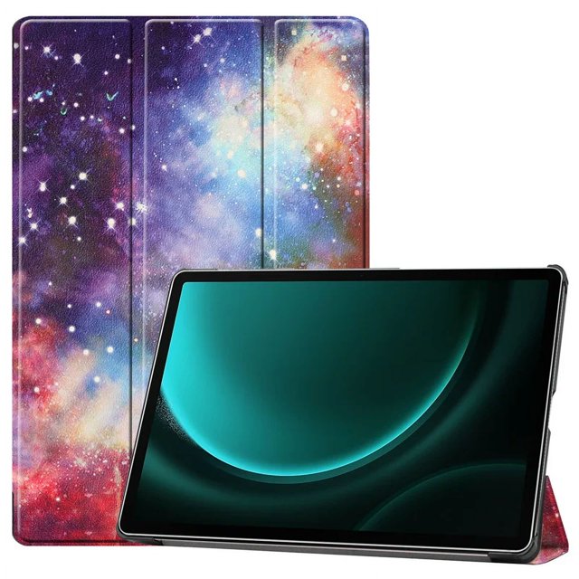 For Samsung Galaxy Tab S9 FE+ Case 2023 Magnetic Tablet Hard Shell Funda for Samsung Tab S9 FE S9 FE Plus Smart Cover Funda Kids YHX S9 FE Plus 12.4 inch