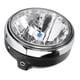 thumbnail image 4 of Faro universal para motocicleta, motocicleta redonda retro modificada, luz delantera de motocicleta retro, luz decorativa para motocicleta, uso conveniente, 4 of 10