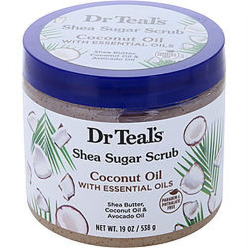 Shea Sugar Scrub - Coconut Oil With Essential Oils --538g/19oz
