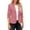 Pink, variant on Joau Blazers for Women Business Casual Lapel Collar 3/4 Sleeve One Button Work Office Suit Jackets Summer Lightweight Blazers with Pockets
